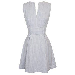 Trashy Diva Bitsy Dress in Blue & White 2/XS NWT